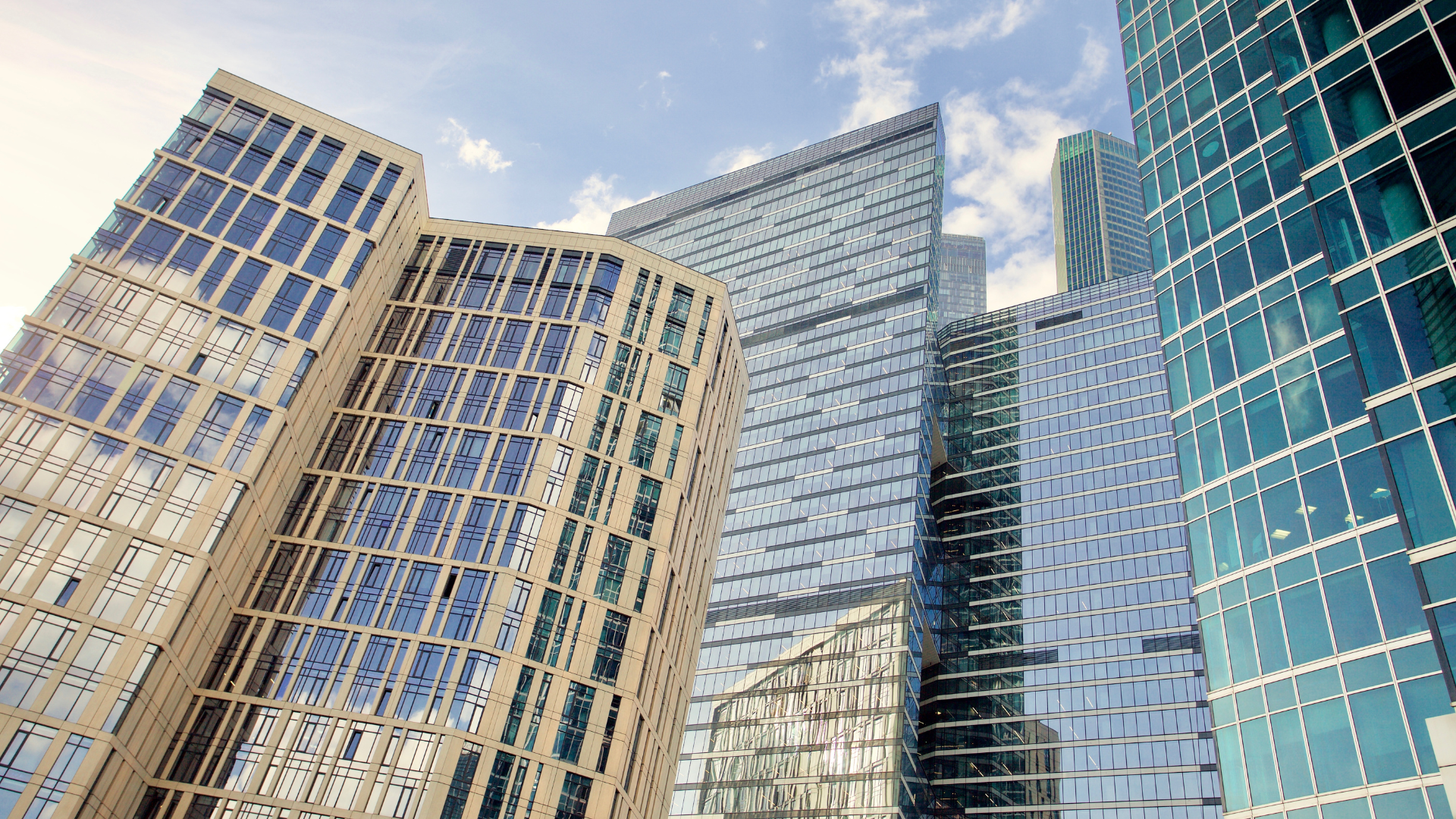 Vista aérea de propiedades inmobiliarias